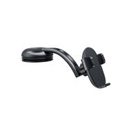 DLH DY-DU4905 Support Voiture Smartphone Universel Ventouse Orientable 50-91mm Angle 360° Noir Fixation Tableau de Bord / Pare-Brise