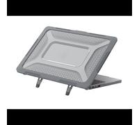 DLH DY-PL4996 Coque rigide grise pour APPLE MacBook Air 13" M2 A2681/A3113 (2024)