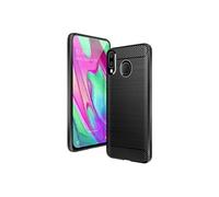 DLH DY-PS4085 - Coque de protection pour téléphone portable - silicone - noir - pour Samsung Galaxy A40