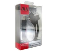 DLH DY-TU1975B câble de téléphone portable Noir USB A