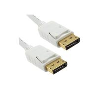 DLH DY-TU3571W câble DisplayPort 2 m Blanc