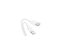 DLH DY-TU3925W - Câble USB - 24 pin USB-C (M) pour 24 pin USB-C (M) - USB 2.0 - 3.25 A - 1.8 m - Alimentation USB (65 W) - blanc