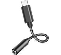 DLH DY-TU4560 - USB-C vers adaptateur de prise casque - USB-C mâle pour mini-phone stereo 3.5 mm femelle - 13 cm G