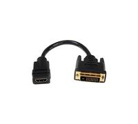 DLH DY-TU4726, 0,2 m, HDMI Type A (Standard), DVI, Femelle, Mâle, Droit