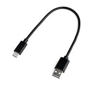 DLH DY-TU4850B, 0,3 m, USB A, USB C, Noir