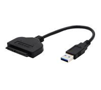 DLH DY-TU4960 changeur de genre de câble USB-A SATA III Noir