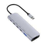 DLH DY-TU5005 station d'accueil USB Type-C Argent