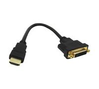 DLH DY-TU5036 câble HDMI 0,2 m HDMI Type A (Standard) Noir
