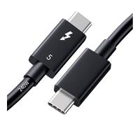 DLH DY-TU5505B Câble Thunderbolt 1 m 120 Gbit/s Noir