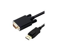 DLH ENERGY Câble Adaptateur DisplayPort Mâle vers VGA Mâle - 2m