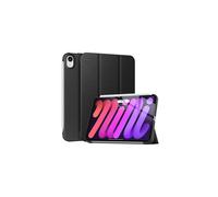 DLH ENERGY Coque étui folio pour APPLE iPad Mini 7 (A17 Pro - 2024) et iPad Mini 6 (2021)