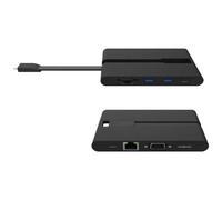 DLH Energy DY-TU3490B - Station d'accueil - USB-C - VGA, HDMI - 1GbE