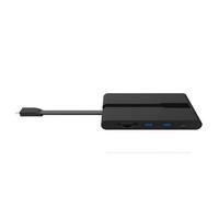 DLH MINI STATION D'ACCUEIL UNIVERSELLE USB-C : 2 x USB-A 3.2, Ethernet, HDMI, VGA, 1 x USB-C PD, 1 x USB-C Data, Carte SD, Micro SD