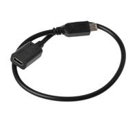 DLH - MOBILE ACCESSORIES Adapter Cable USB-C Female to Micro USB Male - USB 2.0 - LENGT