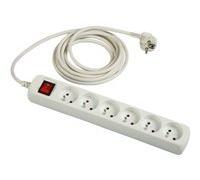 DLH - multiprise 6 prises avec interrupteur