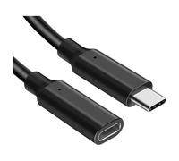 DLH DY-TU5257B, 2 m, USB C, USB C, USB 3.2 Gen 2x2, 20 Gbit/s, Noir
