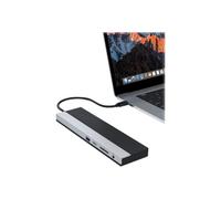 DLH Station d'accueil USB-C 4K triple affichage (DP / HDMI / VGA)