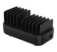 DLH - Station de charge - 200 Watt - PD - 10 connecteurs de sortie (24 pin USB-C)