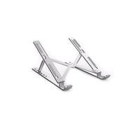 DLH Support Universel Portable & Tablette DY-DU4415 Aluminium Argenté Pliable 6 positions 240x45x13mm Compatible Windows macOS Linux Android iOS