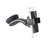 DLH Support voiture pour smartphone a fixer sur pare-brise ou sur tableau de bord, Mobile/smartphone, Voiture, Noir DY-DU4388
