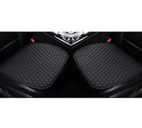 DLHFC Coussin de Siège de Voiture en Cuir pour BMW X4 F26 2014 2015 2016 2017 2018, Avant Et Arrière Coussin de Siège Protecteur Respirant Imperméable,A-2Pcs/Black