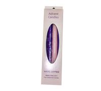 D'light Online Lot de 4 bougies coniques de l'Avent de Nol 3 bougies coniques violettes 1 bougie conique rose Bougeoirs pour anneaux de l'Av
