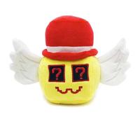 Dlishka Steal A - Peluche rouge cerveau - Mignon jouet italien - Tralalero Shark - Peluche amusante - Cadeau pour les fans - Peluche douce parfaite pour la décoration et la collection (bloc de