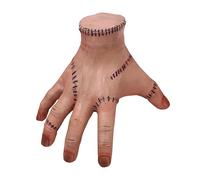 Dlishka Wednesday Family Thing Hand,Réaliste Scarred Latex Palm Horror Prop Prop Decoration,Main de cosplay de la famille Adams, Convient comme cadeau pour un ami, décoration de fête amusante.