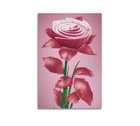 DLJGDS Impression sur toile créative sur toile représentant une sculpture d'oignon et de légumes, décoration murale moderne pour chambre à coucher, 30 x 45 cm