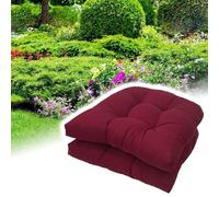 DLLDLGG Coussin De Siège Antidérapant en Forme De U, Coussins De Terrasse Épais Et Confortables De Qualité Supérieure, Rembourrage en Fibre Touffeté, Coussins De Chaise Extérieur/intérieur