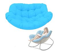 DLLDLGG Coussin Surdimensionné pour Fauteuil À Bascule Papasan, Coussin De Remplacement Confortable pour Fauteuil Œuf en Osier, pour Balcon Véranda Jardin Pelouse Salon