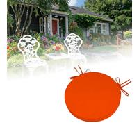DLLDLGG Galettes De Chaise De Jardin Rondes Coussins D'assise Antidérapants pour Terrasse Tabourets De Bar Et De Bistrot Coussins D'extérieur Circulaires Déhoussables pour Cuisine Et Salle À Manger