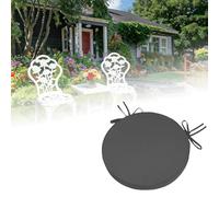 DLLDLGG Galettes De Chaise De Jardin Rondes Coussins D'assise Antidérapants pour Terrasse Tabourets De Bar Et De Bistrot Coussins D'extérieur Circulaires Déhoussables pour Cuisine Et Salle À Manger