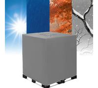 DLLDLGG Housse De Protection pour Réservoir IBC, Robuste Et Étanche, Compatible avec Réservoir d'eau De Jardin Extérieur De 250/275/300/330/350/550 Gallons, avec Sac De Rangement