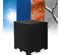 DLLDLGG Housse De Protection pour Réservoir IBC, Robuste Et Étanche, Compatible avec Réservoir d'eau De Jardin Extérieur De 250/275/300/330/350/550 Gallons, avec Sac De Rangement