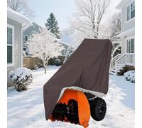 DLLDLGG Housse De Protection pour Souffleuse À Neige D'extérieur, Tissu Oxford 420D Robuste, Imperméable, Taille Universelle, Compatible avec Les Souffleuses À Neige À Une Ou Deux Phases