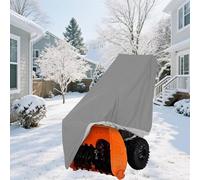 DLLDLGG Housse pour Souffleuse À Neige Mono-Phase, Tissu Oxford 420D Robuste, Housse De Qualité Supérieure avec Boucle Coupe-Vent Et Sac De Rangement, Toutes Saisons, Protection UV