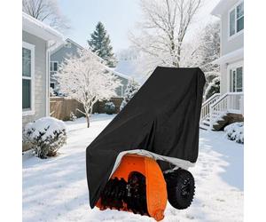 DLLDLGG Housse pour Souffleuse À Neige Mono-Phase, Tissu Oxford 420D Robuste, Housse De Qualité Supérieure avec Boucle Coupe-Vent Et Sac De Rangement, Toutes Saisons, Protection UV