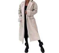 DLLDLGG Manteaux D'hiver en Fausse Fourrure pour Femme 2024, Manteaux Longs en Polaire Oversize en Peau de Mouton