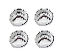 DLLHL Auto Cache Moyeux pour Citroen C4 Picasso 2010-2013,ABS Cache de Roue Centrale Capuchons Moyeu Voiture Centre de Jante Capuchons Résistant à la Chaleur Décoration de Pneus,Silver