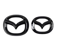 DLLHL Auto emblème pour Mazda CX-5 2020,Matériel de Haute Qualité Logo Badge Autocollants Décoration Logo de Voiture Accessoires de Décoration,Black