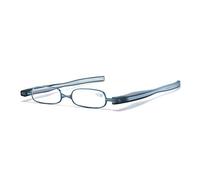 DLLY Lunettes De Lecture Bleu Anti-Lumière,Pliable,Cadre Étroit,Utilisé Au Bureau,Salon,Extérieur,Ultra-Léger,Loupe Portable,Lunettes Anti-Fatigue,Une Variété De Couleurs,Bleu,+3.00