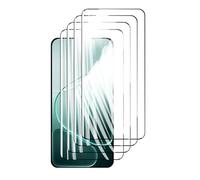 DLMTVO 4pcs Protecteur d’écran, pour Oppo a6 Pro, 6.57 "a 6 Verre trempé Cristal 9H de Haut en Aluminium Anti-Rayures Cas amicaux Empreintes digitales (Noir)