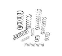 DLNTXFDG 20 pièces/Fil Dia 0.35mm Micro Petit Ressort de Compression en Acier Inoxydable OD 2mm/2.5mm/3mm/3.5mm/4mm/4.5mm/5mm/6mm/7mm/8mm Longueur 5mm à 50mm(10mm,3.5mm)