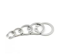 DLNTXFDG Anneau de retenue Externe 3mm-30mm, Clip à circlip en Acier Inoxydable/Acier au Carbone(304 Stainless Steel,M8 50pcs)
