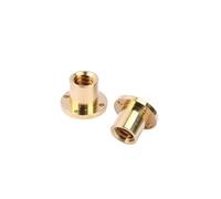 DLNTXFDG Écrou à vis trapézoïdal Rond en cuivre, Filetage Positif, Filetage inversé Tr8 Tr10 Tr12 Tr14 Tr16 Tr18 Tr20(TrL16X3 1pcs)