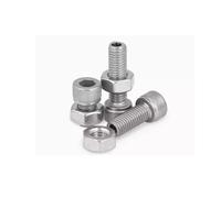 DLNTXFDG M6 M8 M10 M12 M16 304 vis Creuse à tête Ronde en Acier Inoxydable à rainure hexagonale(5set M6X30X3.2)