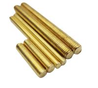 DLNTXFDG Tige de Goujon en Laiton métrique entièrement filetée M2 - M20(M8x1.25x150mm 1pc)