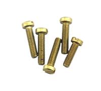 DLNTXFDG Vis à tête Plate en Laiton M2-M6(20pcs M4x8)