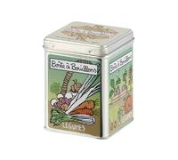DLP - Boîte à Bouillons en Métal - Légumes Vintage